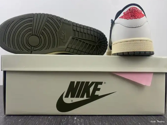Kicktheory Jordan Travis Olive 1 x Air DZ4137-106 Scott WMNS OG Low 0523